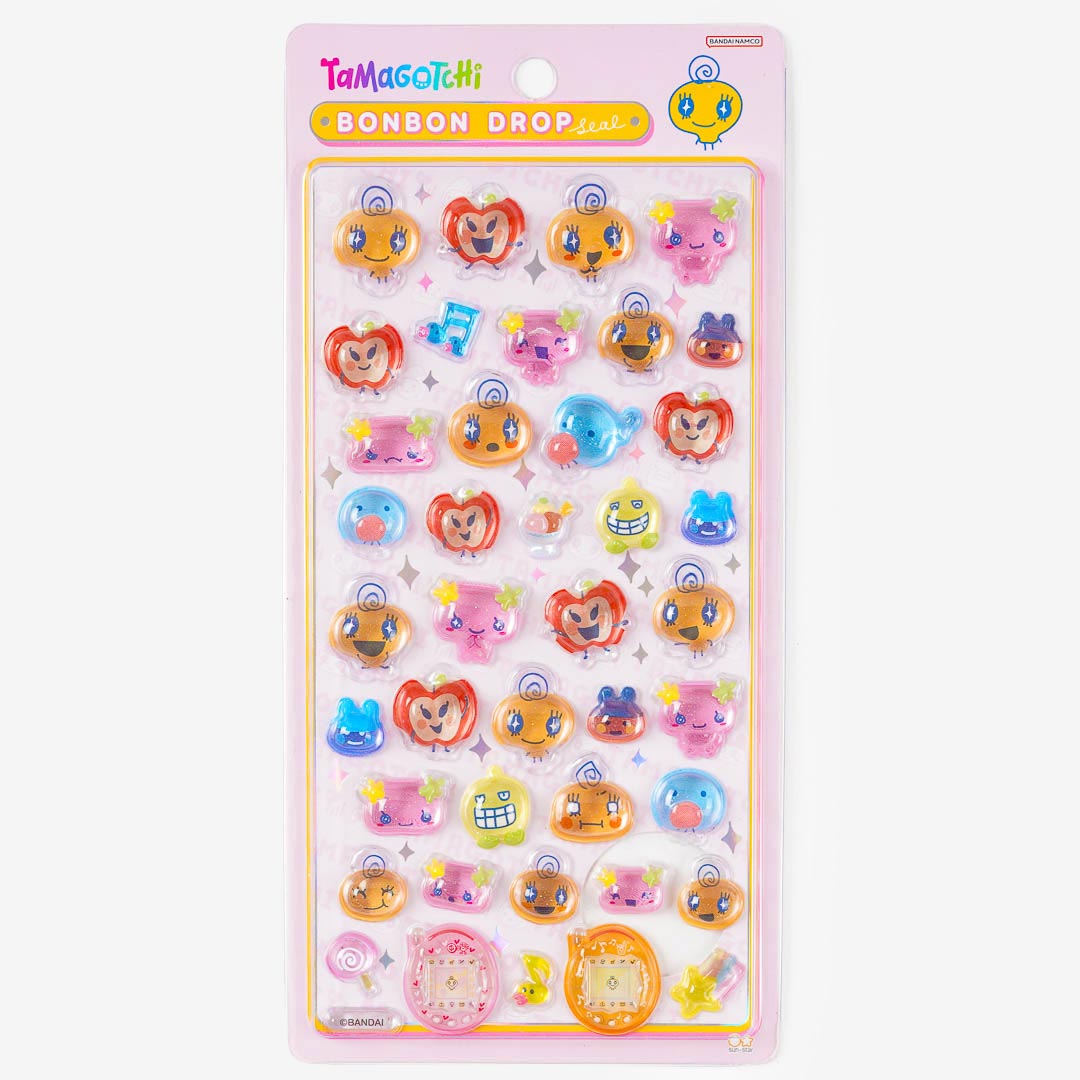 Tamagotchi Memetchi Bonbon Drop Stickers