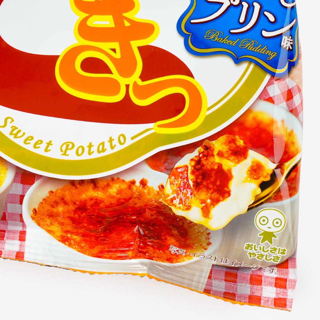 UHA Mikakuto Osatsu Doki Sweet Potato Chips - Burnt Pudding