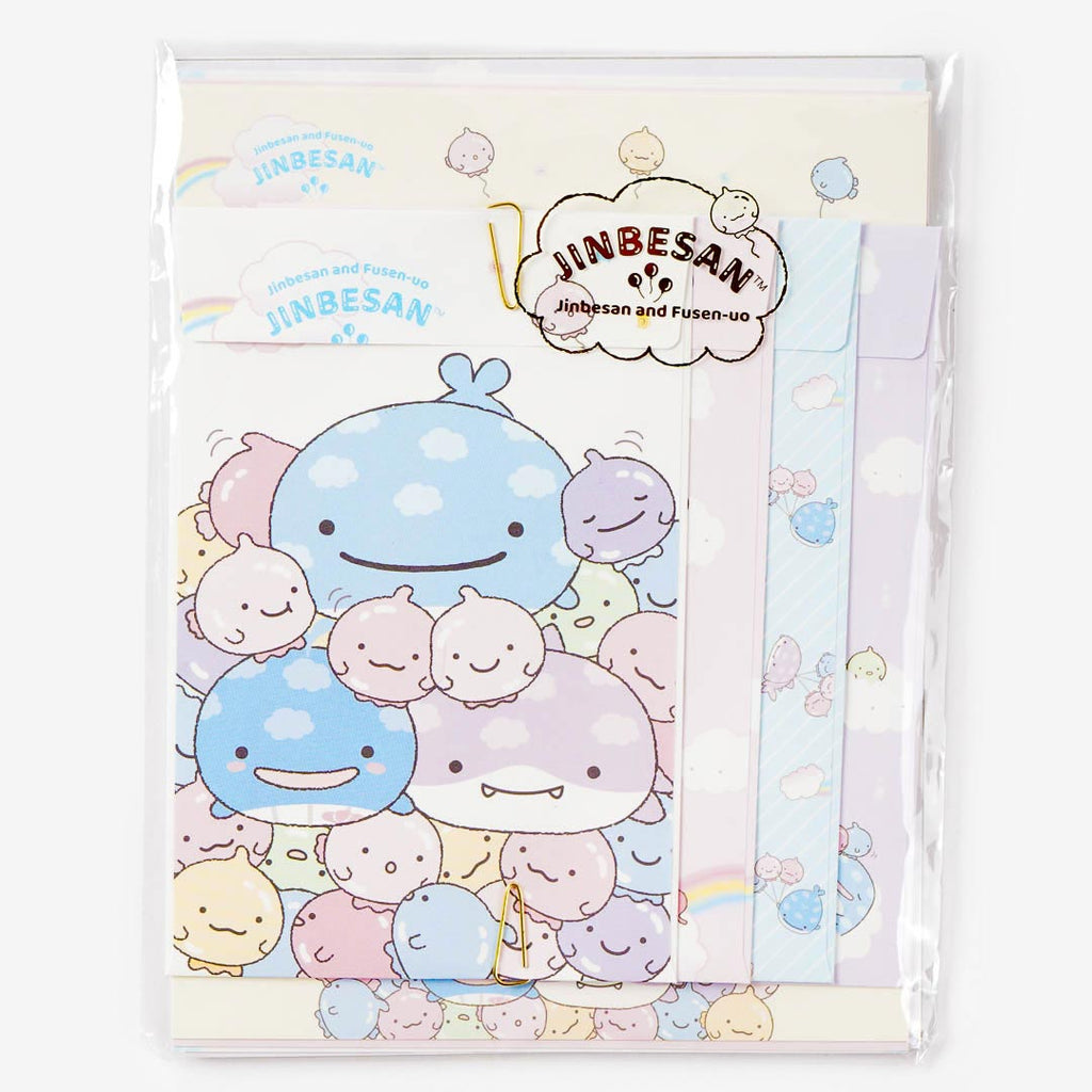 Jinbesan & Fusen-uo Letter Set