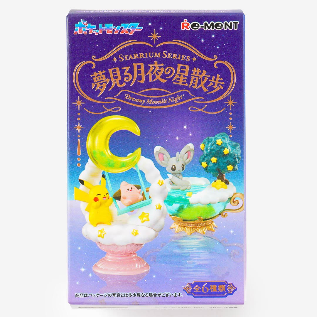 Re-Ment Pokemon Starrium Series Dreaming Moonlit Night