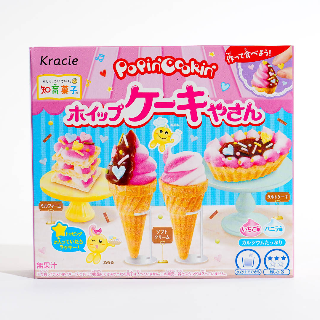 Kracie Popin' Cookin' Whipped Cake Shop DIY Candy Kit