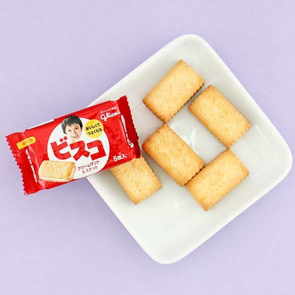 Glico Bisuko Cream Biscuit