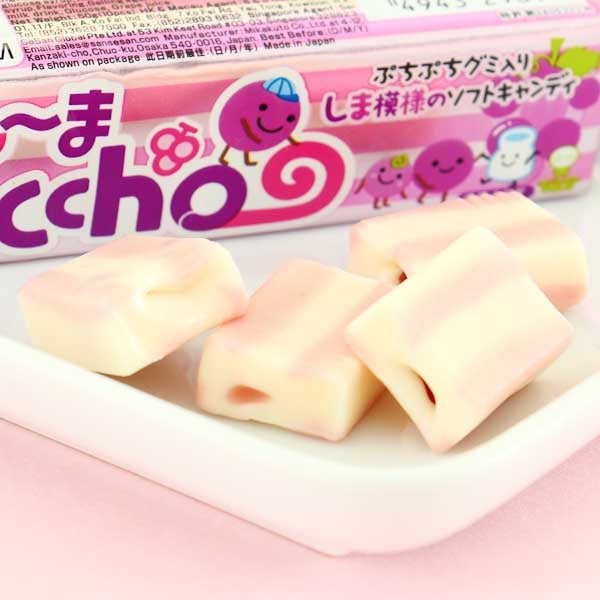Puccho Chewy Candy - Milk Grape