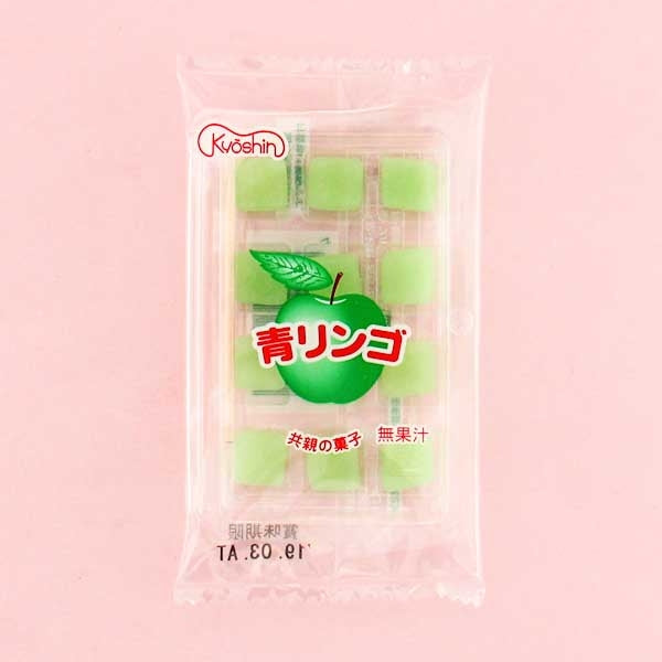 Kyoshin Green Apple Mochi Candies