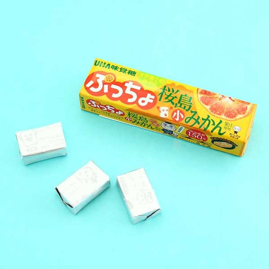 Puccho Chewy Candy - Sakurajima Komikan Mandarin Orange