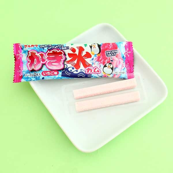 Marukawa Strawberry Shaved Ice Bubble Gum