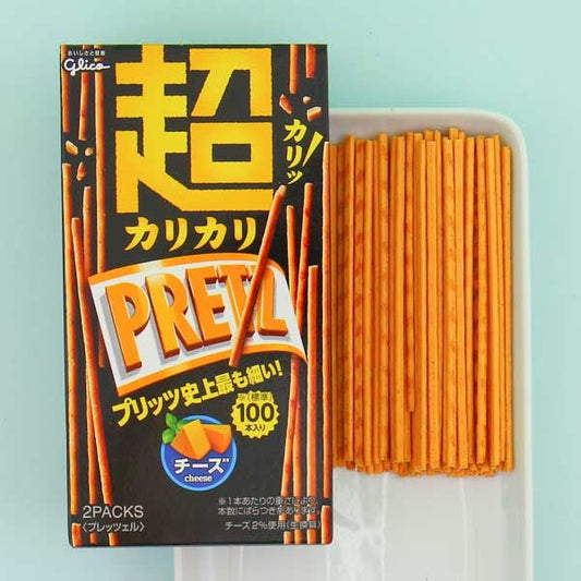Glico Pretz Thin Cheese Biscuit Sticks