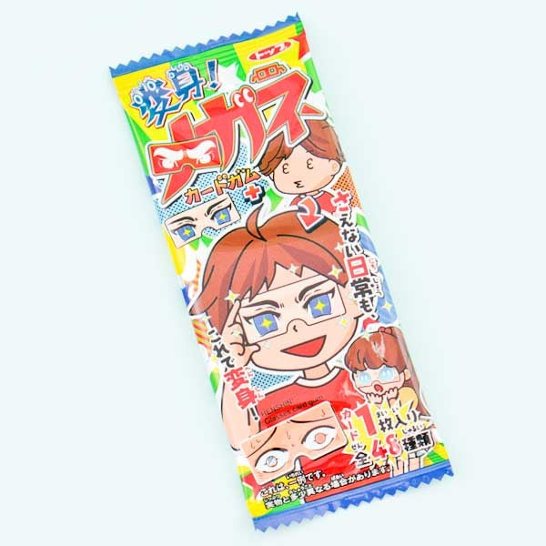 Top Transform Glasses Card & Chewing Gum Set