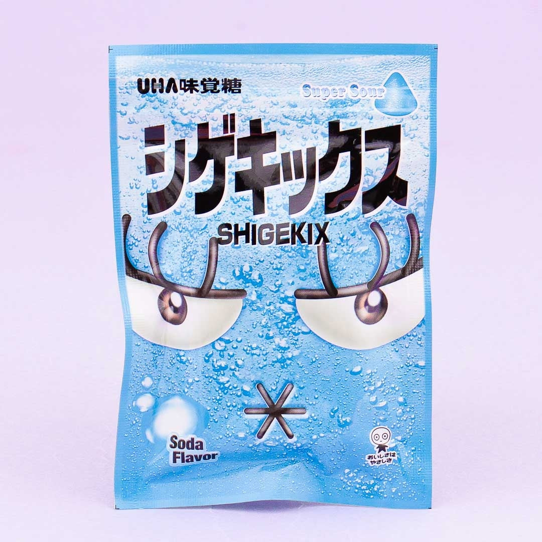 UHA Shigekix Super Sour Gummy Drops - Soda