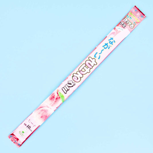 UHA Sakeru Split Long Gummy Peeling Candy - Peach