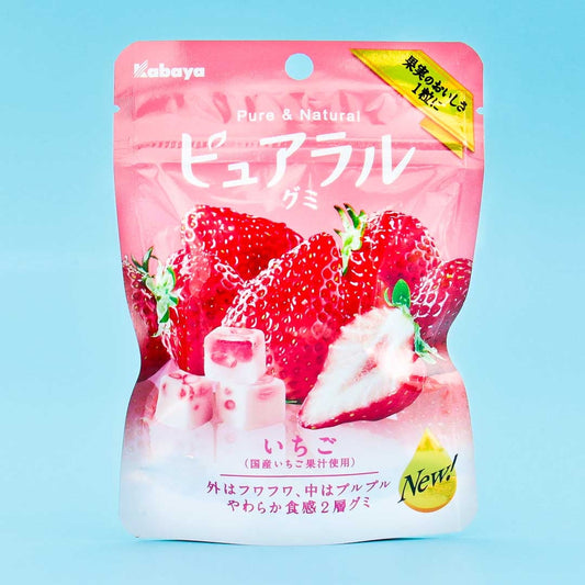Kabaya Pure & Natural Strawberry Gummy Candies