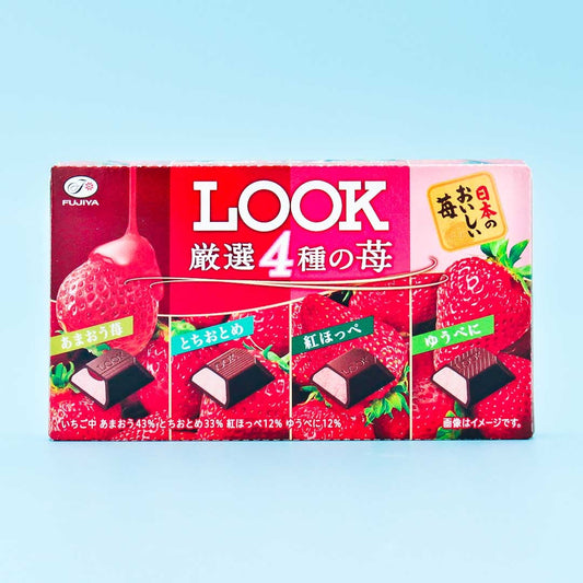 Fujiya Look 4 Strawberries Chocolates