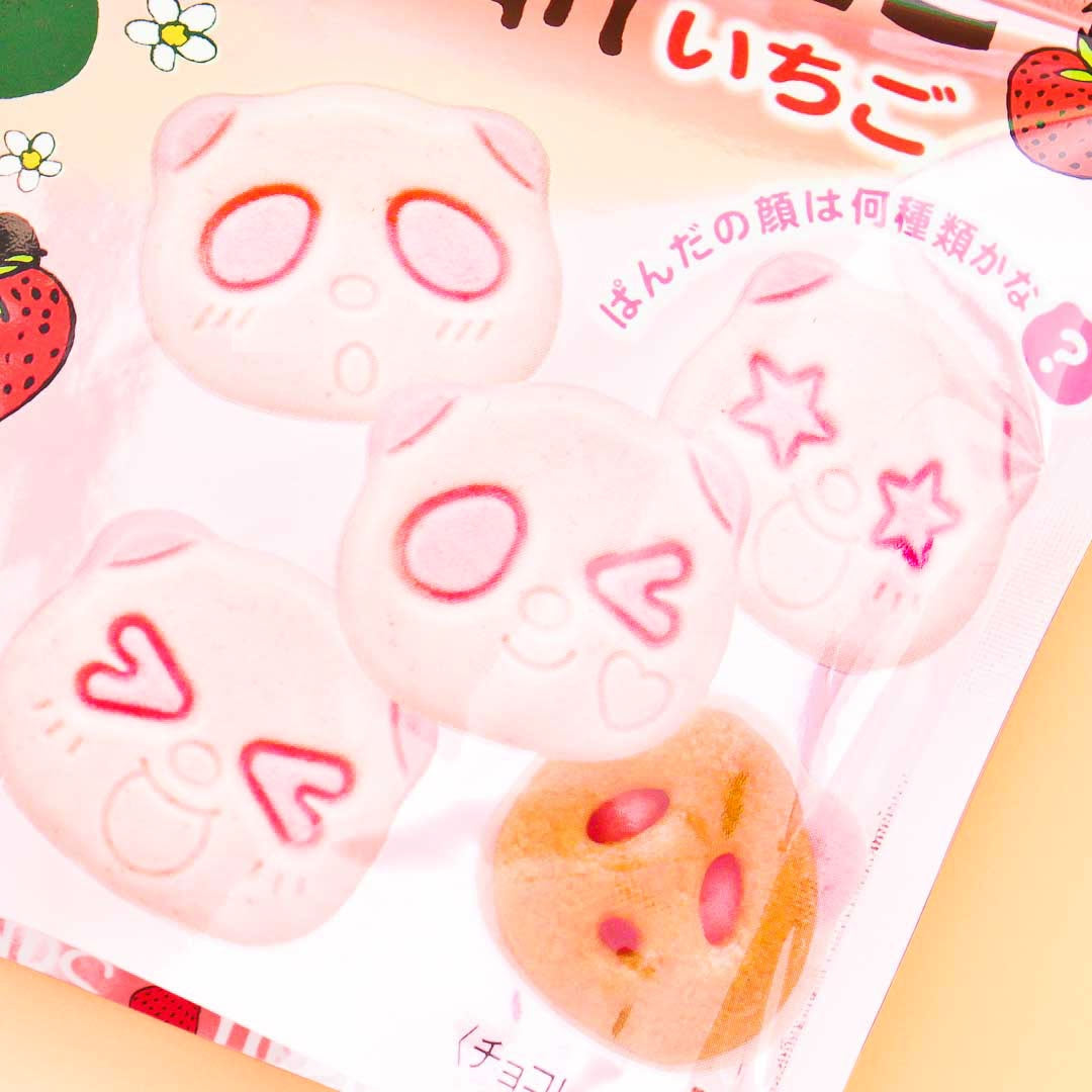 Saku Saku Panda Chocolate Biscuits -  Ichigo Strawberry
