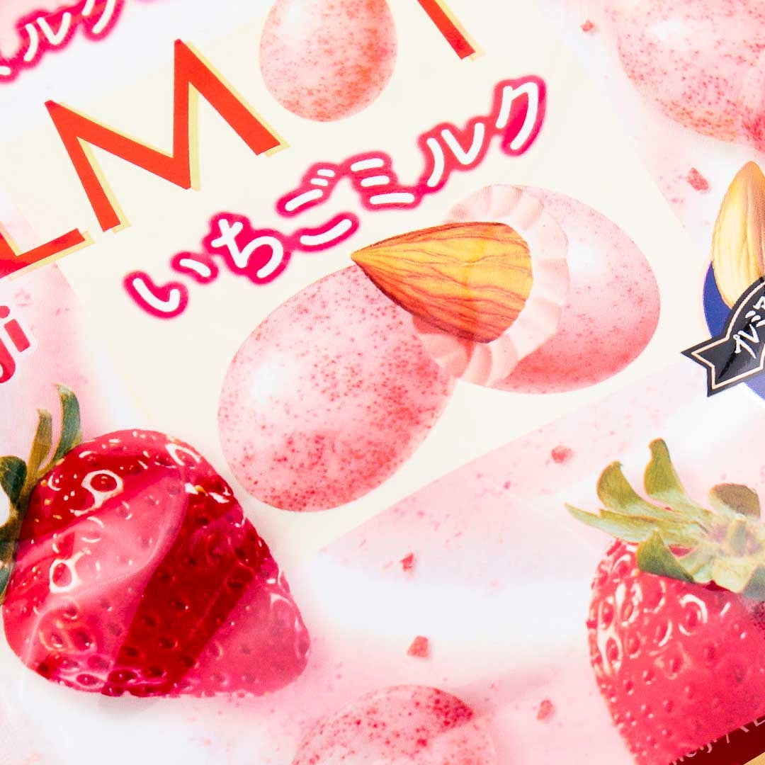 Meiji Almond Chocolate - Strawberry & Milk