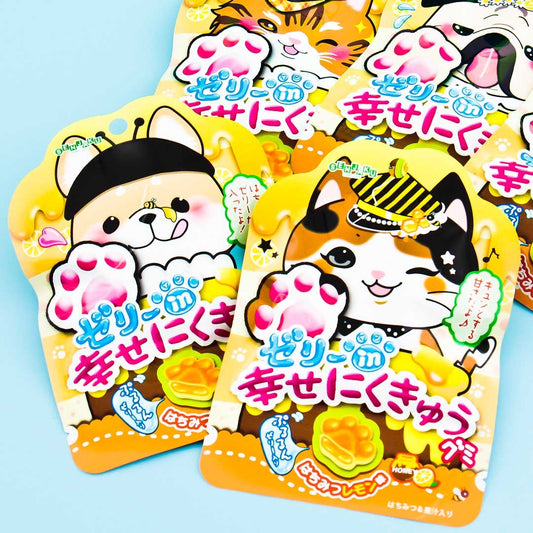 Senjaku Cat & Dog Paw Gummies - Honey Lemon