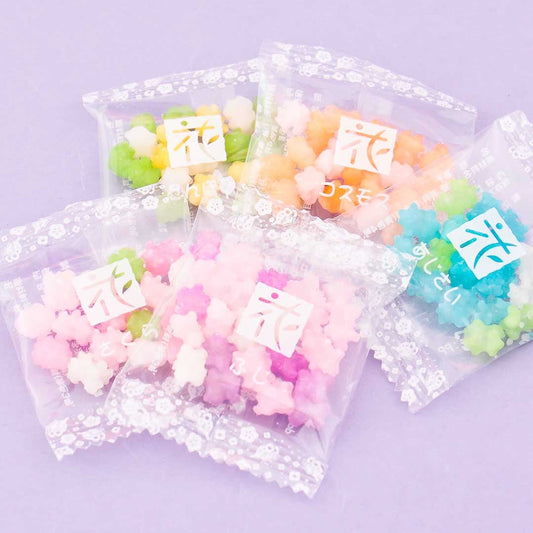 Colorful Konpeito Candy Set - 5 pcs