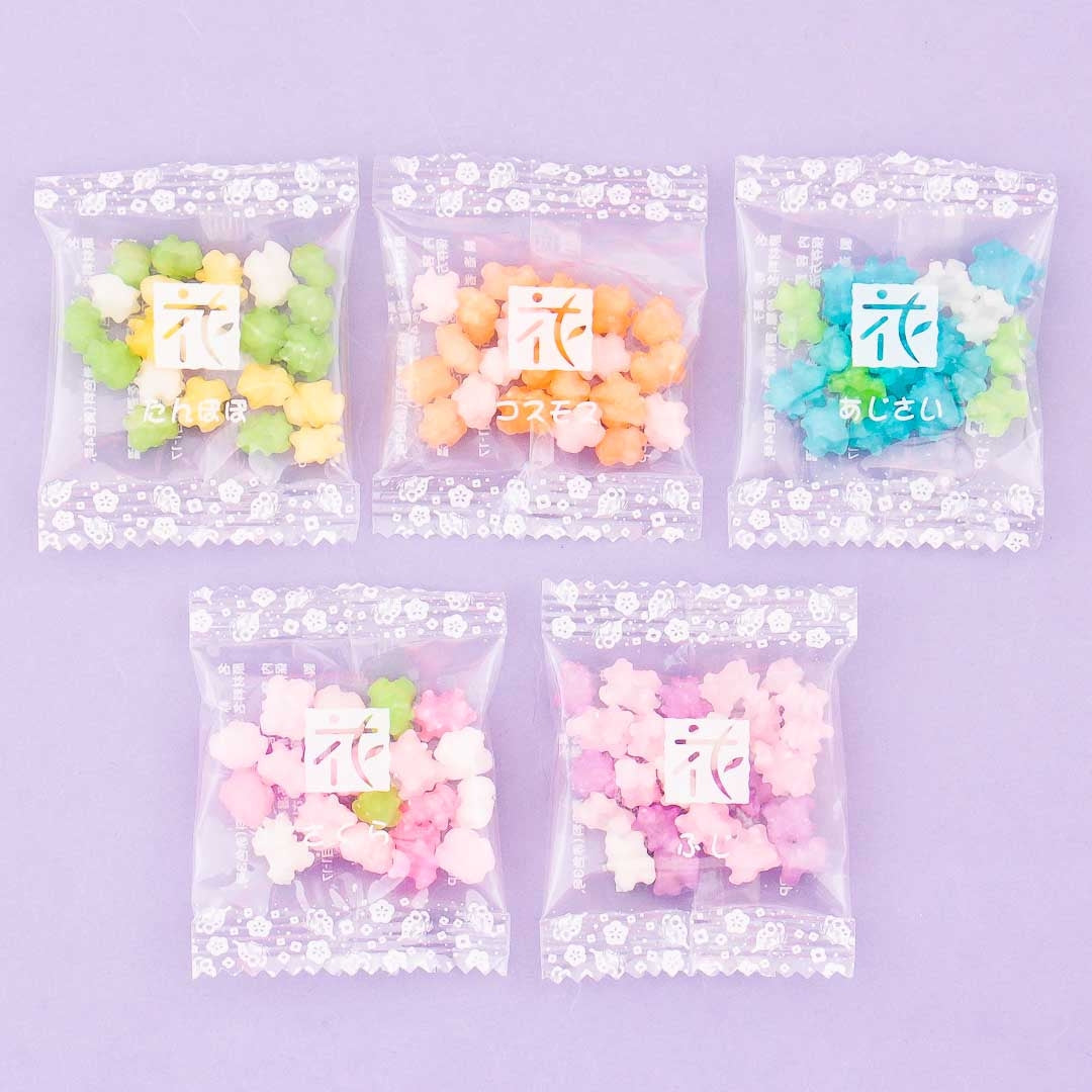 Colorful Konpeito Candy Set - 5 pcs