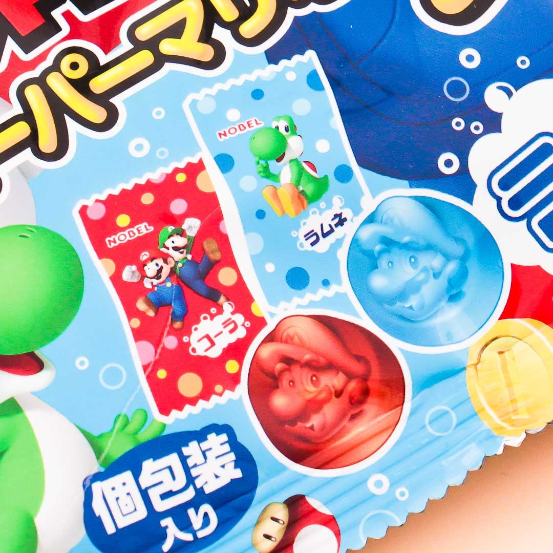 Nobel Super Mario Gummies - Cola & Ramune Soda