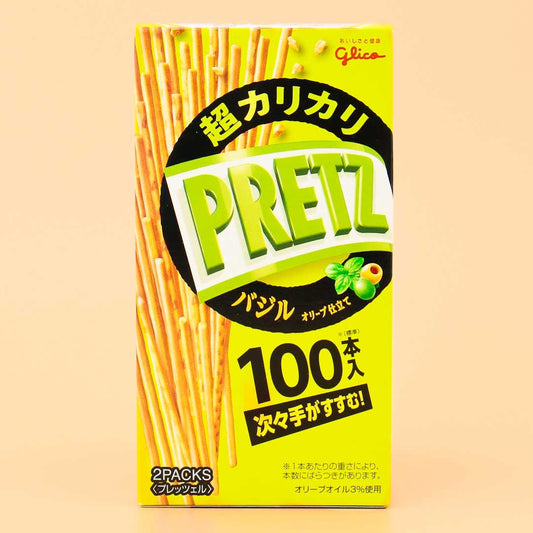 Pretz Extra Crispy Biscuit Sticks - Basil & Olive