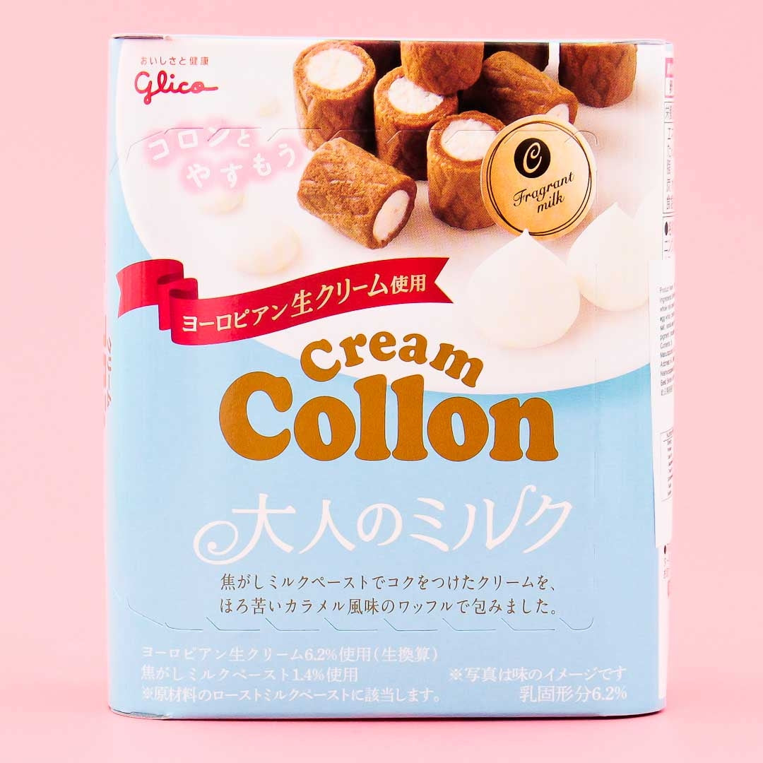 Glico Collon Biscuit Roll - Fragrant Milk