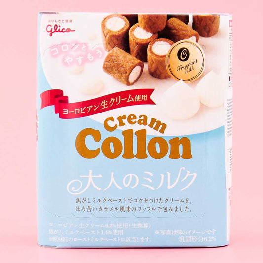 Glico Collon Biscuit Roll - Fragrant Milk