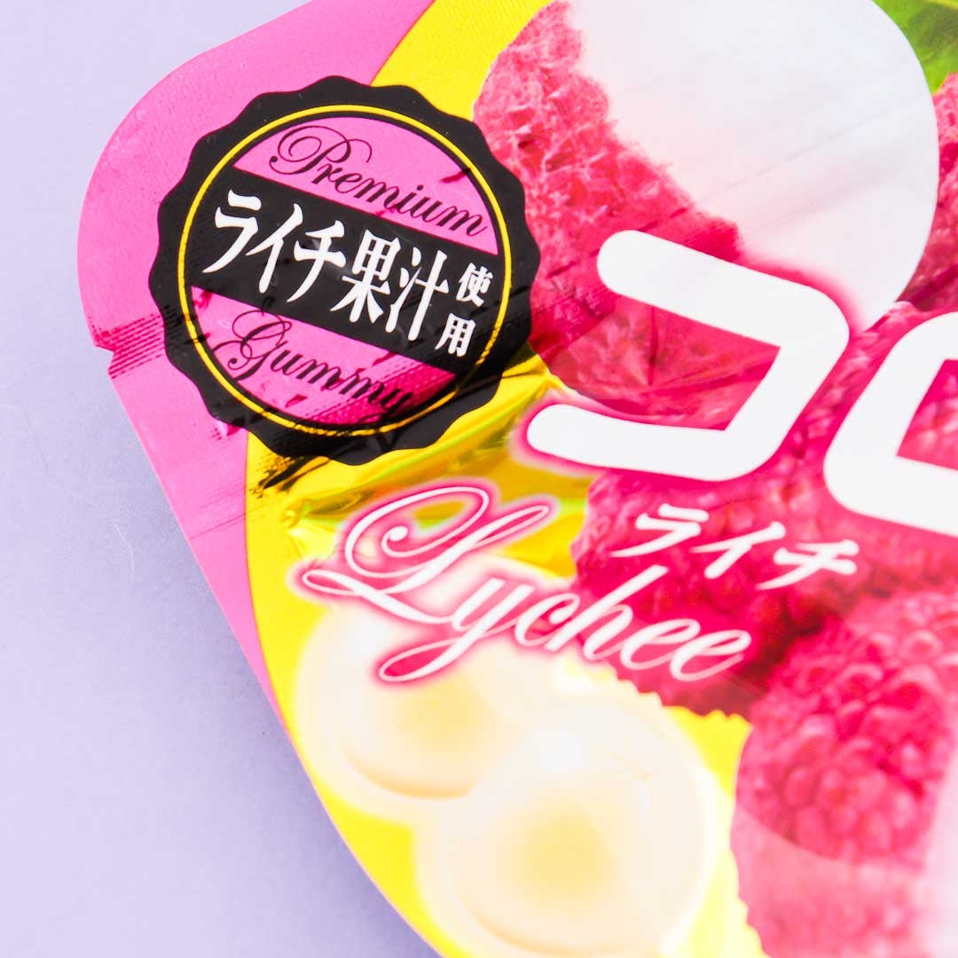 Kororo Fruit Juice Gummy - Lychee