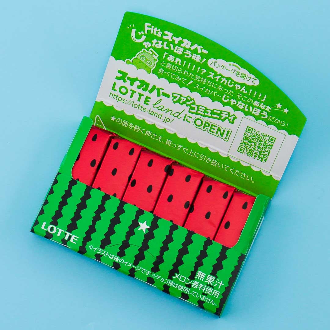 Lotte Fit's Gum - Melon & Watermelon Mix