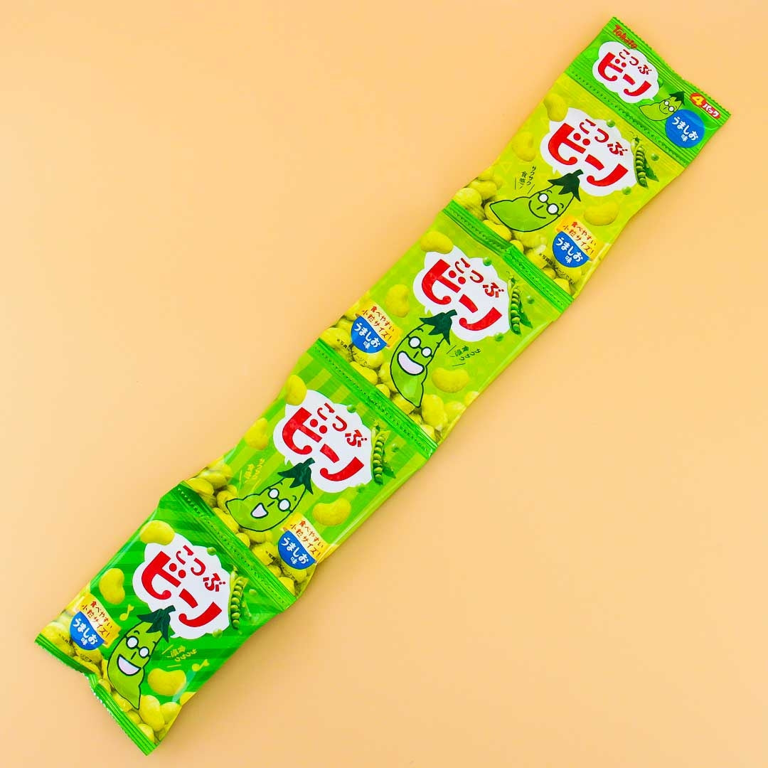 Tohato Mini Bino Lightly Salted Pea Snacks - 4 pcs