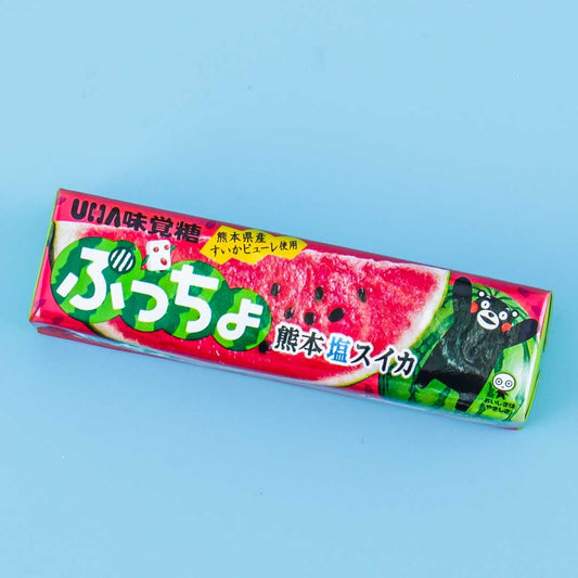 Puccho Chewy Candy - Salty Kumamoto Watermelon