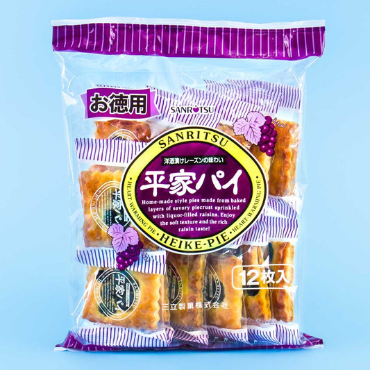 Sanritsu Heike Pie Biscuit Multi-Pack - 12 pcs