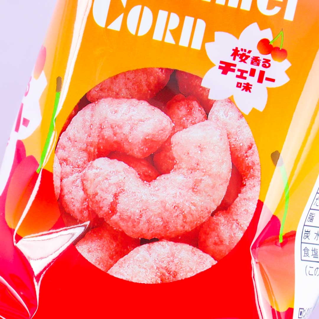 Tohato Caramel Corn - Sakura Cherry