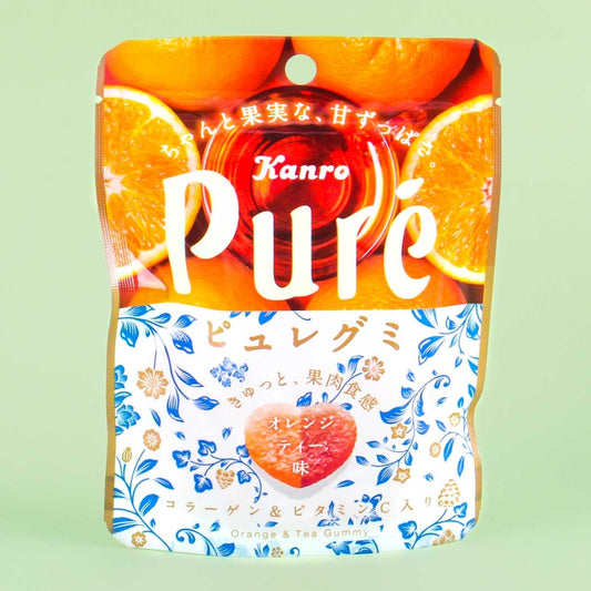 Kanro Pure Gummy - Orange Tea
