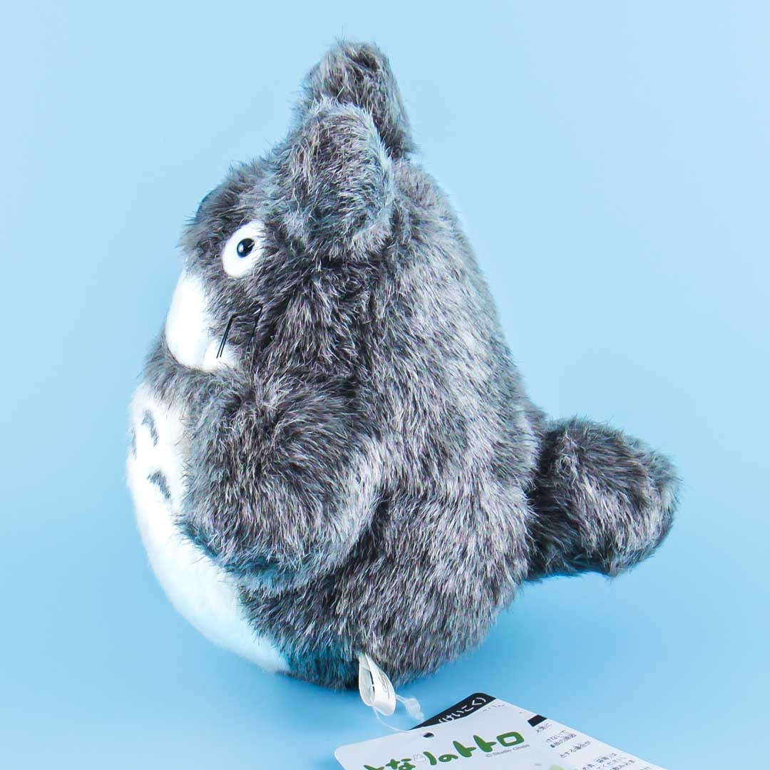 My Neighbor Totoro Grinning Furry Plushie - Totoro / Medium