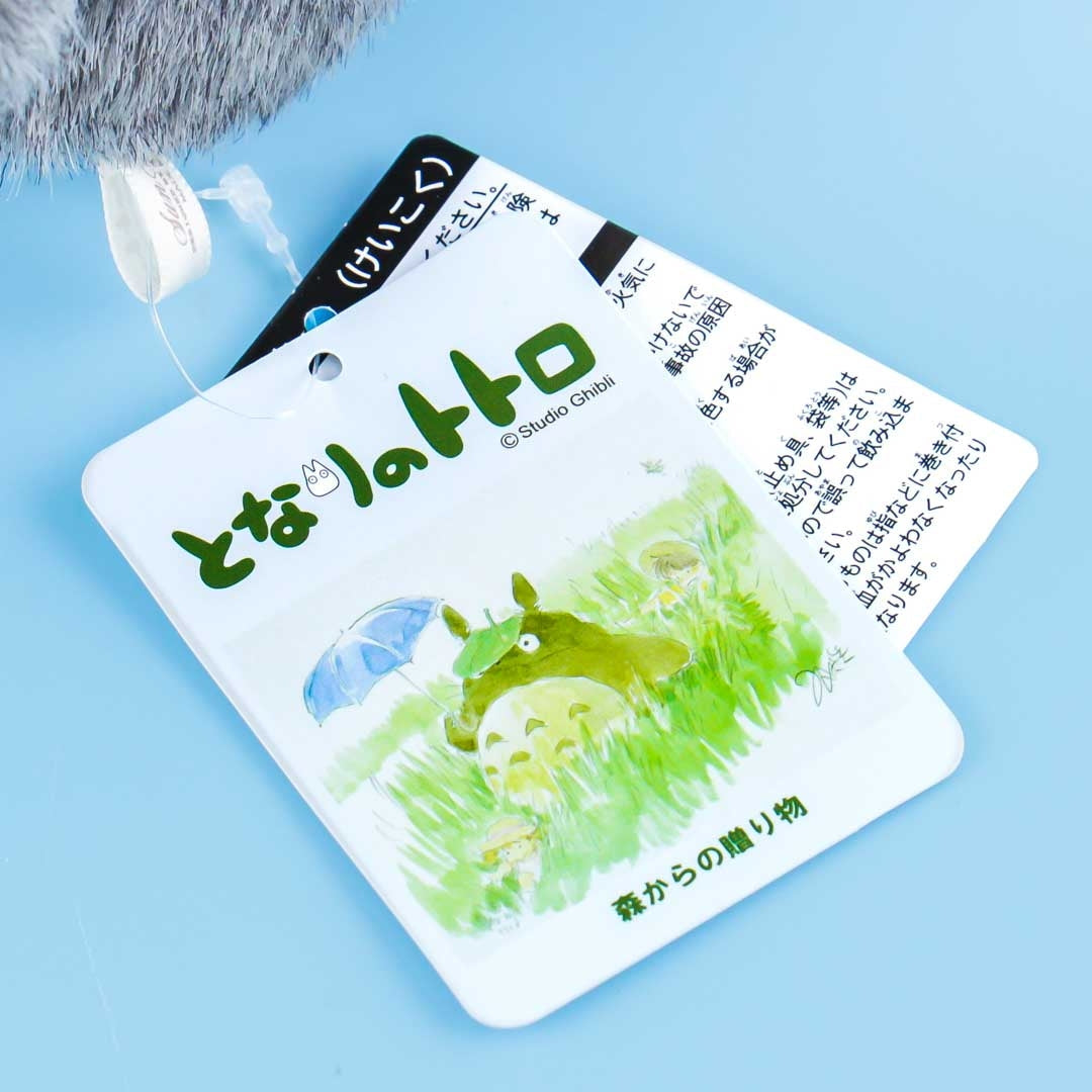 My Neighbor Totoro Grinning Furry Plushie - Totoro / Medium