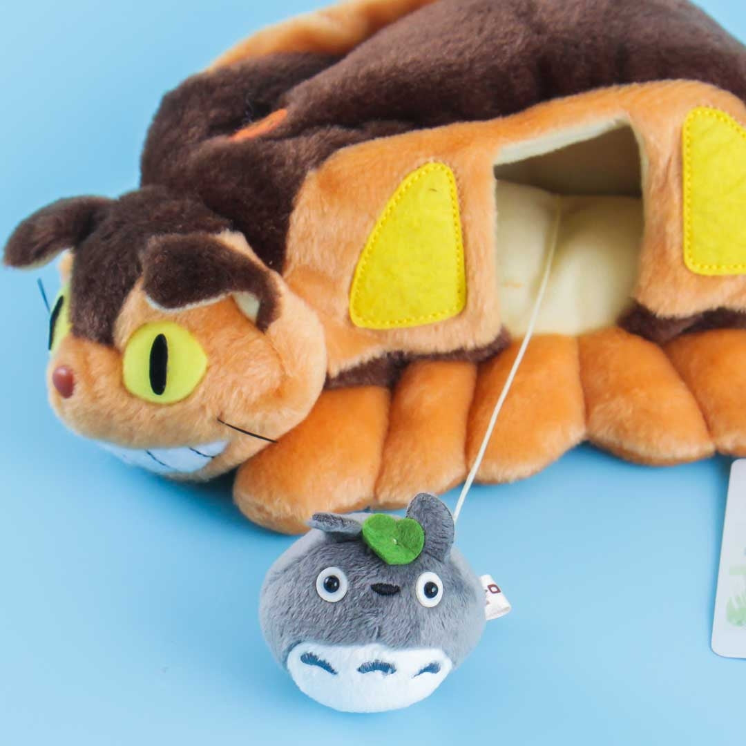 My Neighbor Totoro Plushie - Catbus & Totoro / Mini