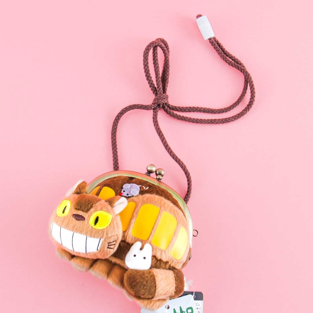 My Neighbor Totoro Long Strap Purse - Catbus