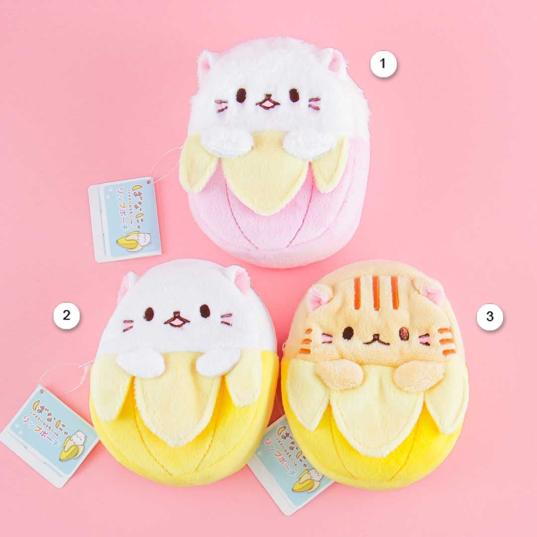 Bananya Fluffy Coin Purse