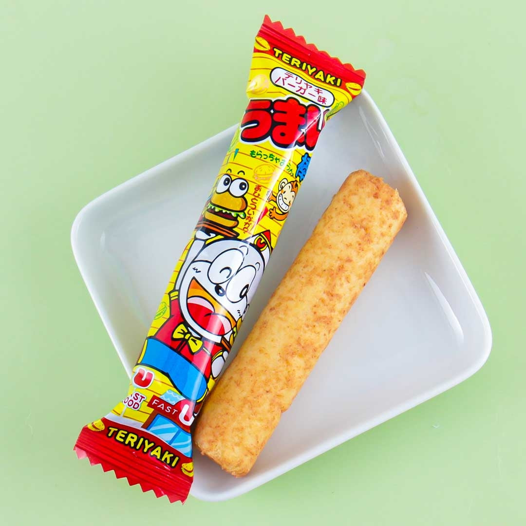 Yaokin Umaibo Teriyaki Burger Snack Stick Set - 5 pcs