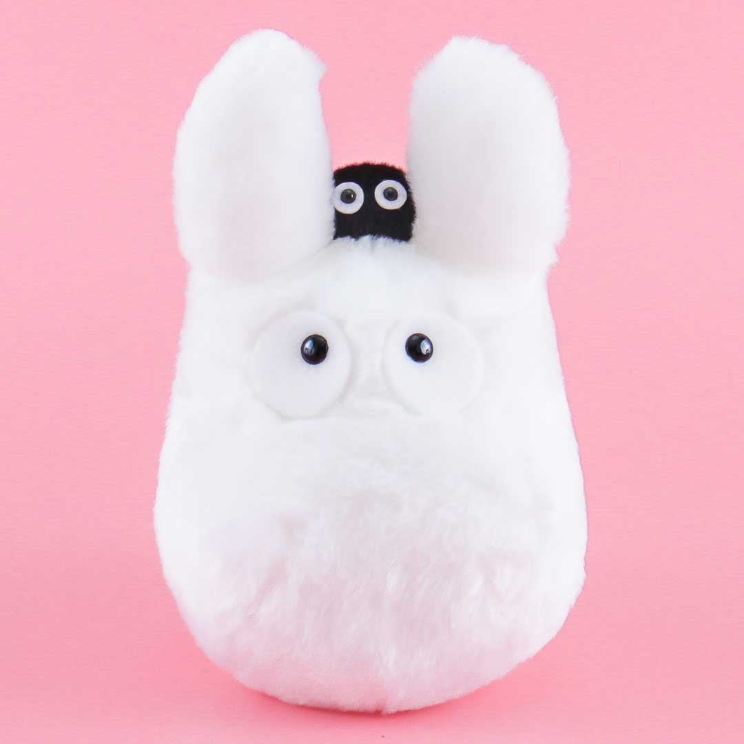 Chibi-Totoro & Soot Sprite Plushie - Medium