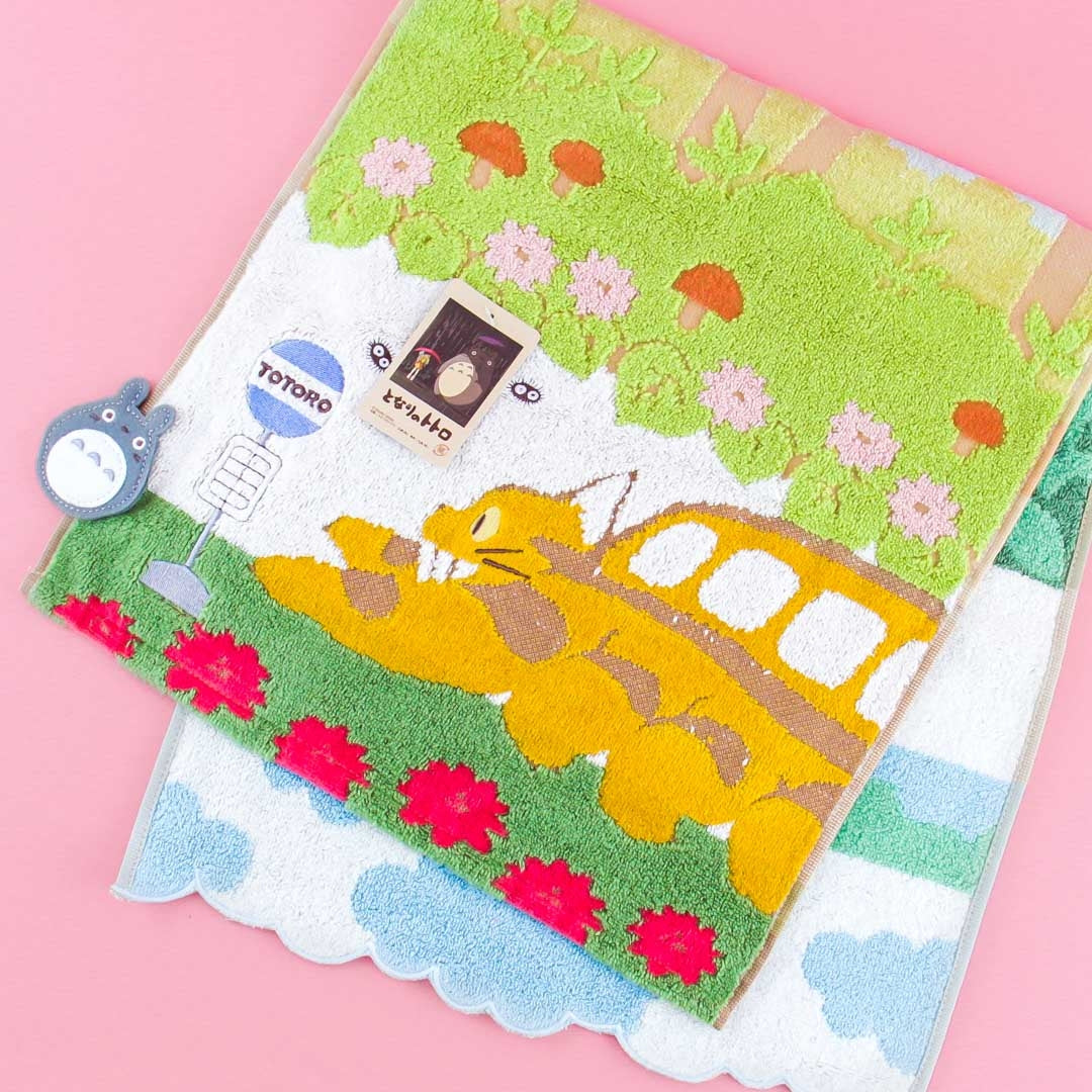 My Neighbor Totoro Long Towel - Catbus