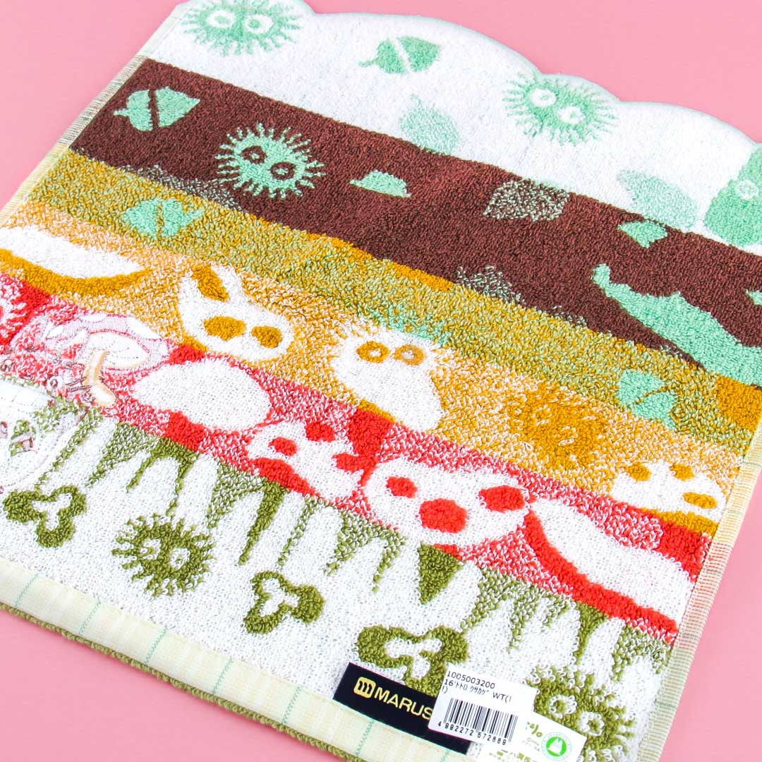 My Neighbor Totoro Hand Towel - Mushroom Garden