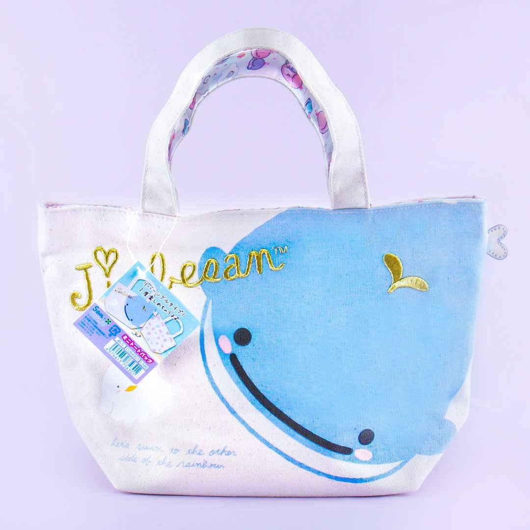 Jinbesan Embroidered Reversible Tote Bag