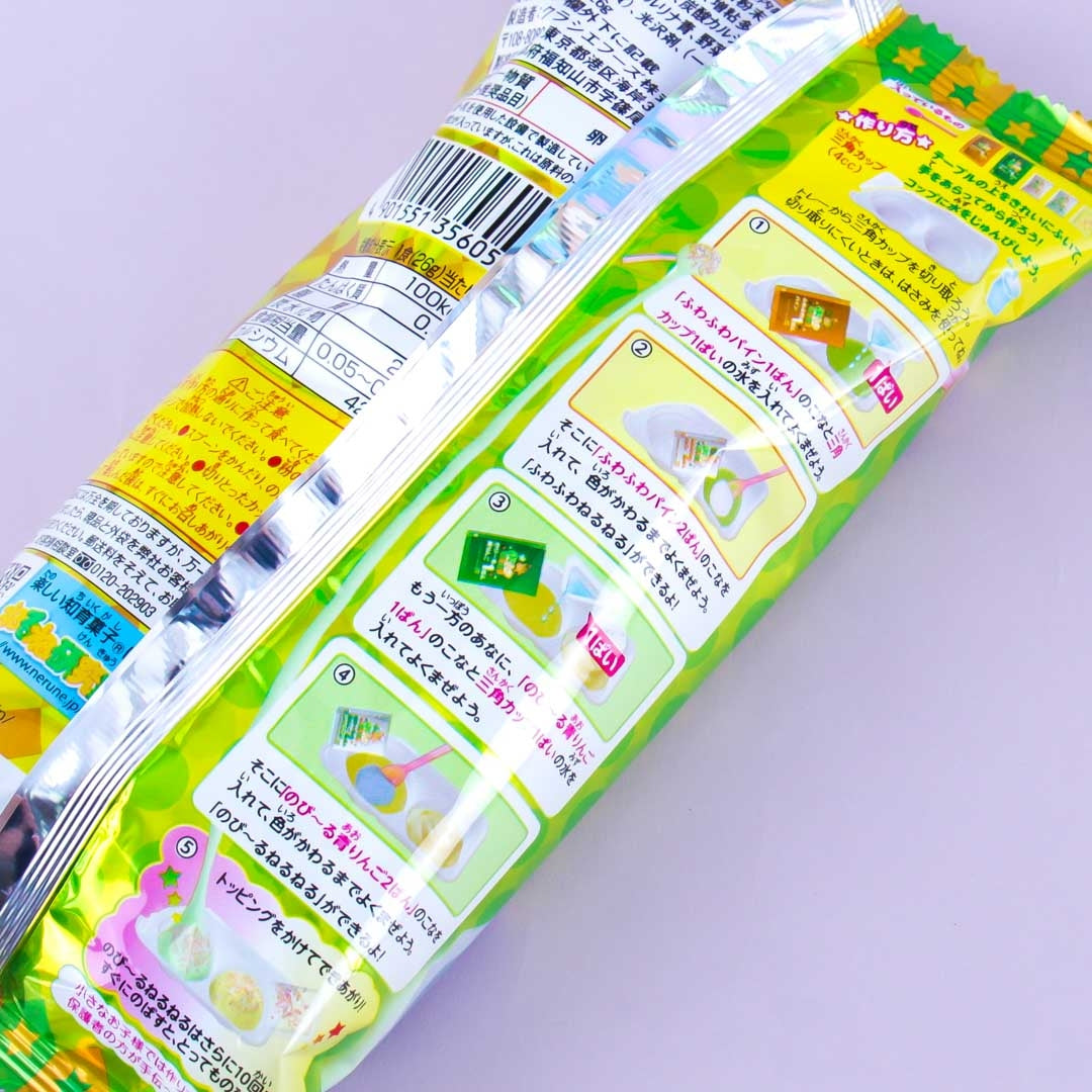 Kracie Nerunerunerune DIY Candy - Green Apple & Pineapple