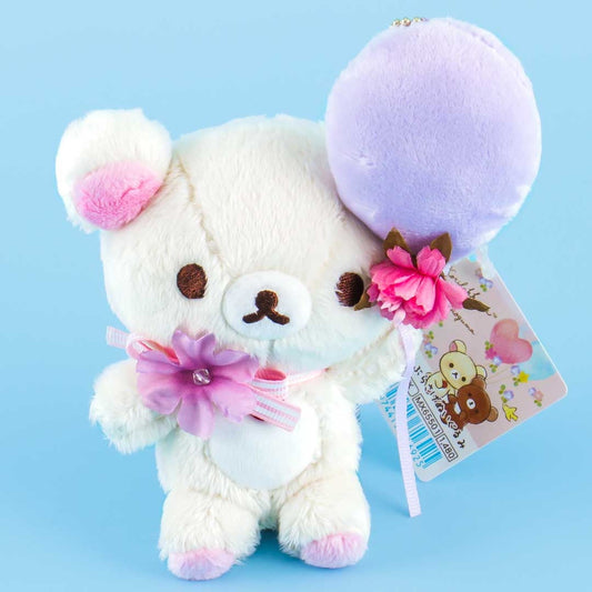 Korilakkuma Meets Chairoikoguma Plushie - Korilakkuma / Medium
