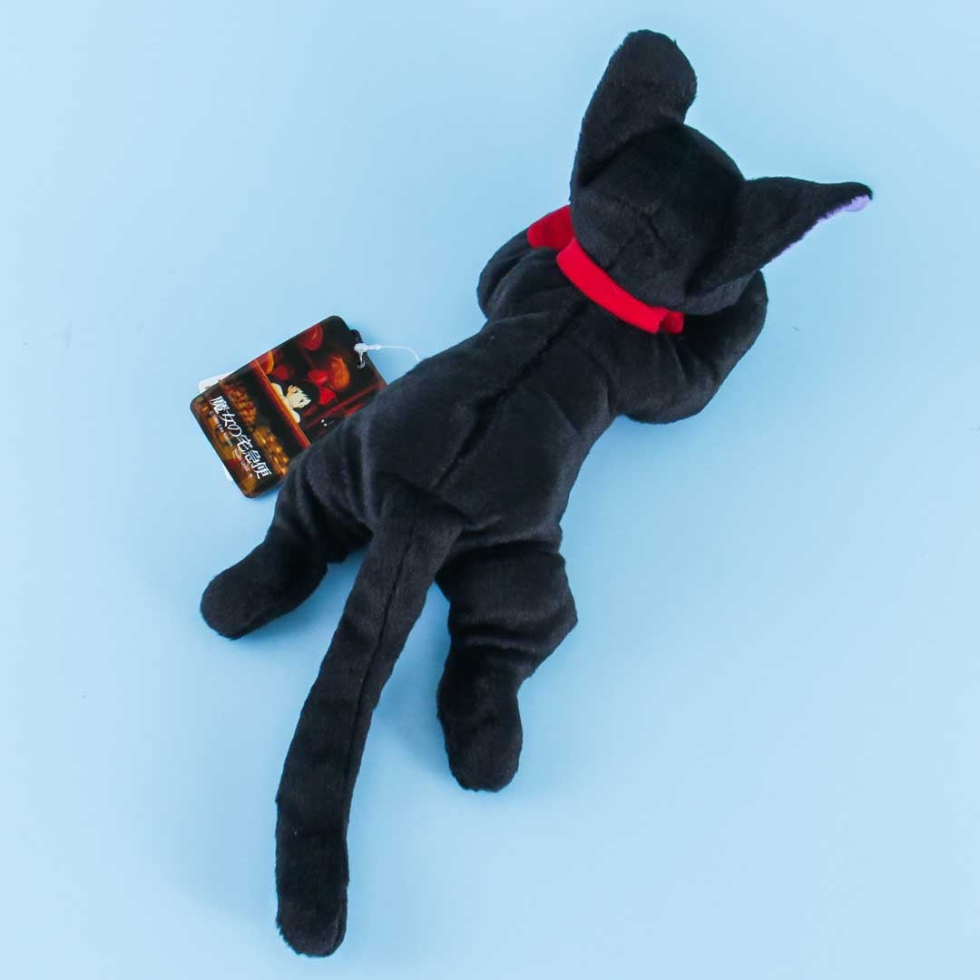 Kiki's Delivery Service Crouching Plushie - Jiji / Medium