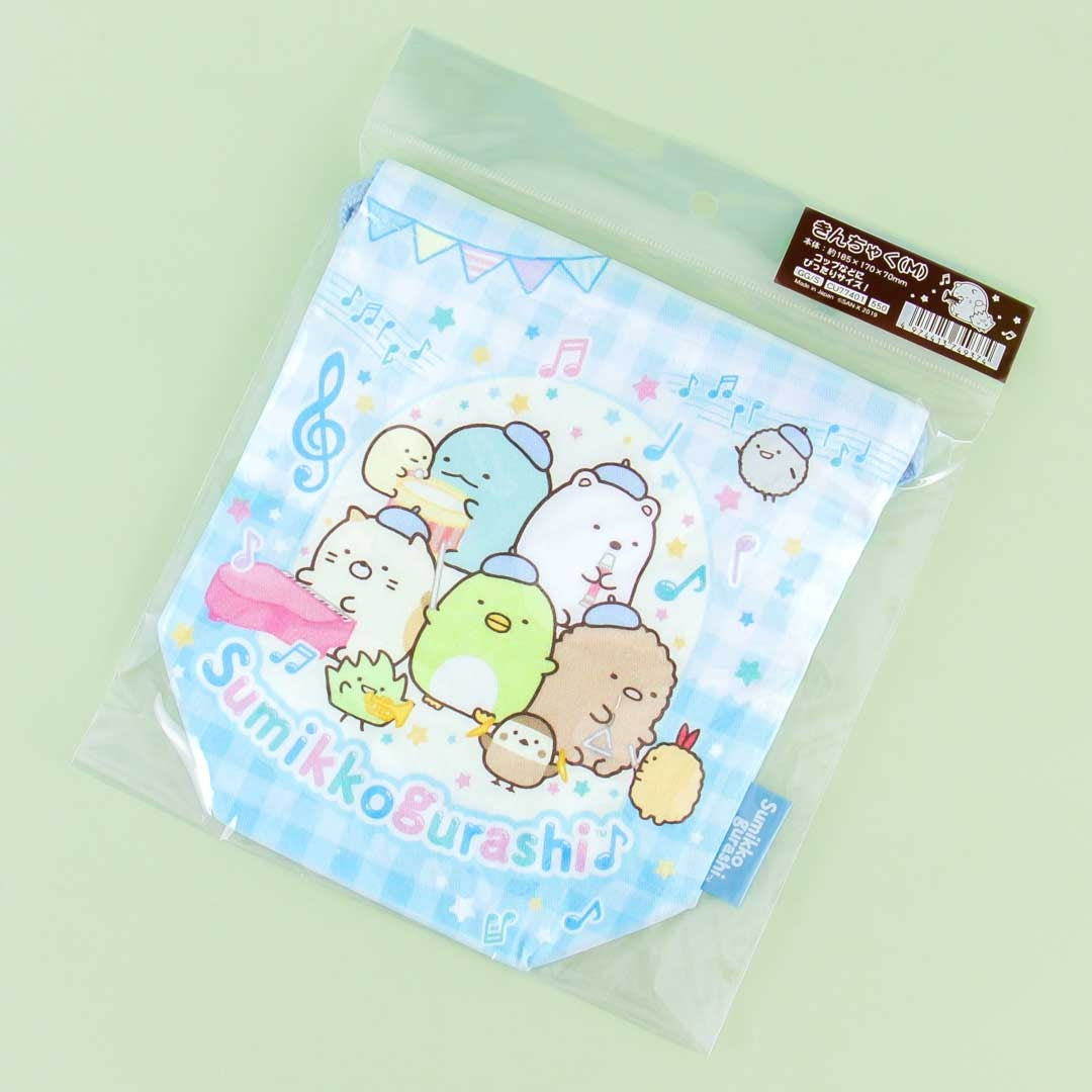 Sumikko Gurashi Music Class Drawstring Bag