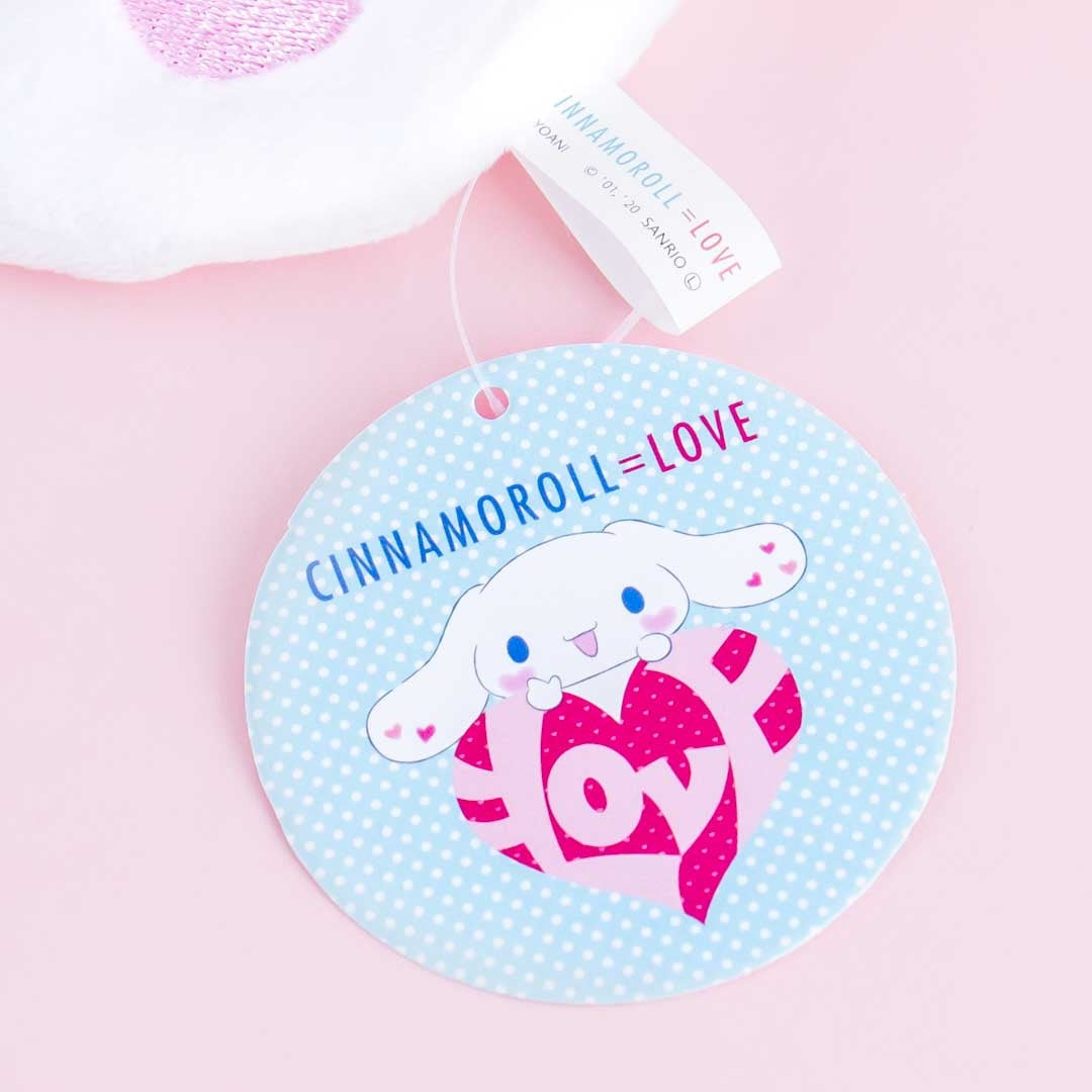 Cinnamoroll Hearts Fluffy Drawstring Bag