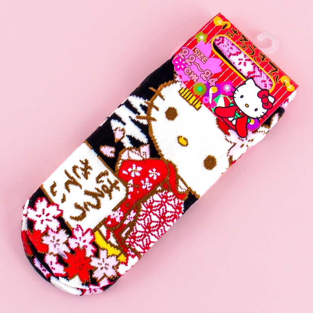 Hello Kitty Sakura Kimono Socks