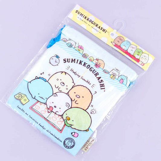 Sumikko Gurashi Study Time Drawstring Bag