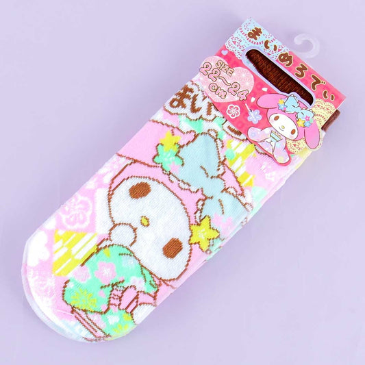 My Melody Floral Matsuri Socks